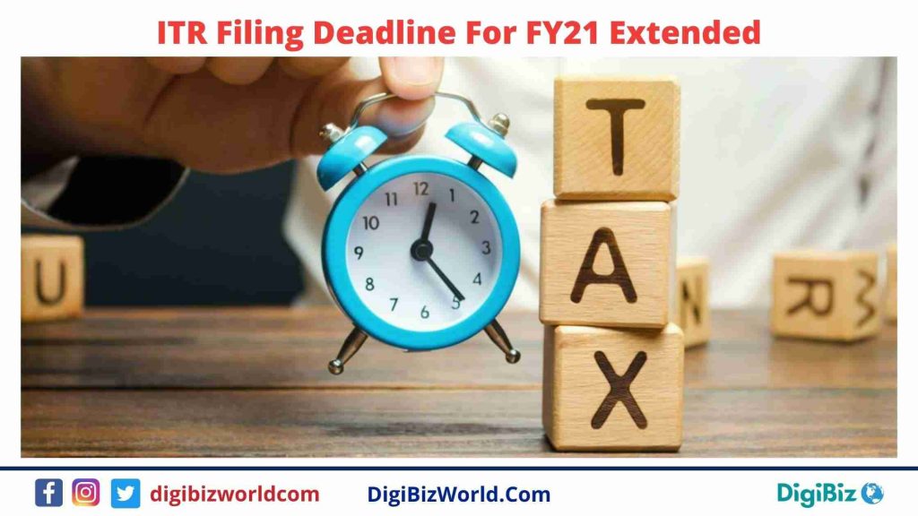 ITR Filing Deadline for FY21